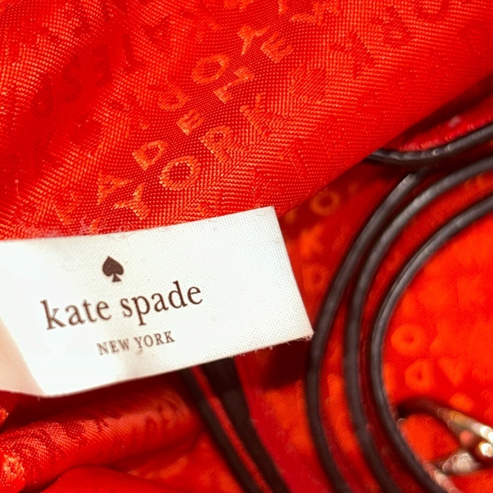 ♠️Kate Spade Rachelle Astor Court quilted convertible red bag - Picture 9 of 12